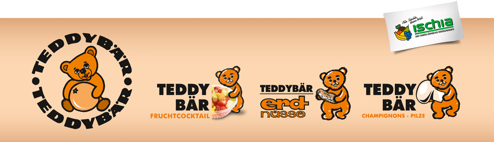 Teddybär Markenprodukte